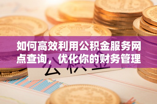 江城如何高效利用公积金服务网点查询，优化你的财务管理