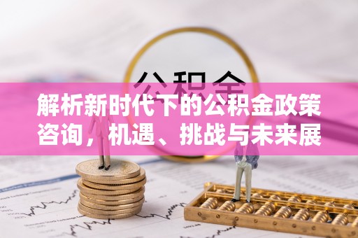 江城解析新时代下的公积金政策咨询，机遇、挑战与未来展望