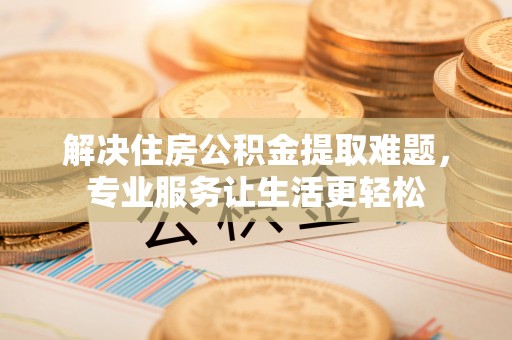 江城解决住房公积金提取难题，专业服务让生活更轻松