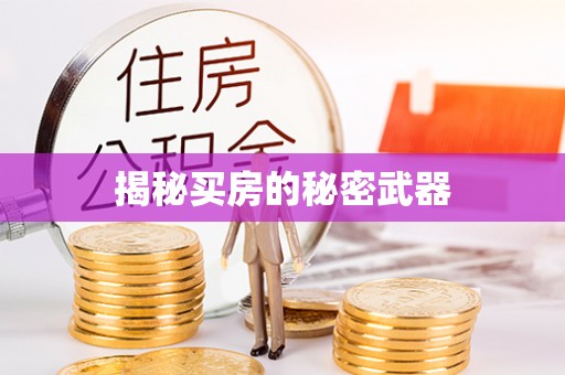 江城揭秘买房的秘密武器