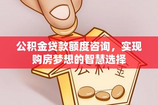 江城公积金贷款额度咨询，实现购房梦想的智慧选择