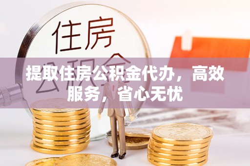 江城提取住房公积金代办，高效服务，省心无忧