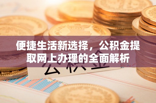江城便捷生活新选择，公积金提取网上办理的全面解析