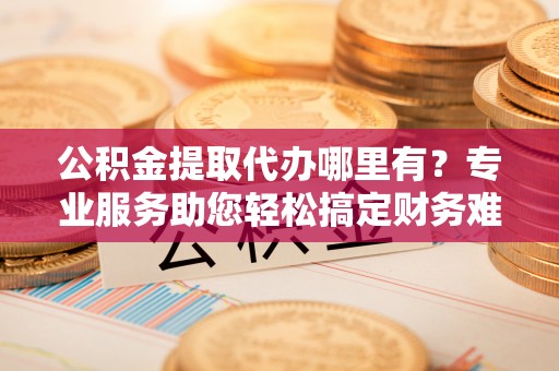 江城公积金提取代办哪里有？专业服务助您轻松搞定财务难题