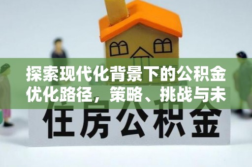 江城探索现代化背景下的公积金优化路径，策略、挑战与未来展望