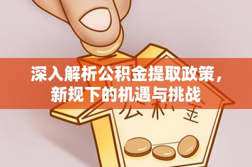 江城深入解析公积金提取政策，新规下的机遇与挑战