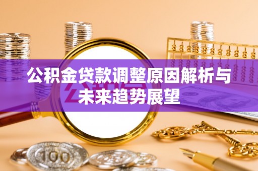 江城公积金贷款调整原因解析与未来趋势展望