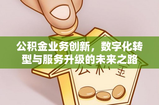 江城公积金业务创新，数字化转型与服务升级的未来之路