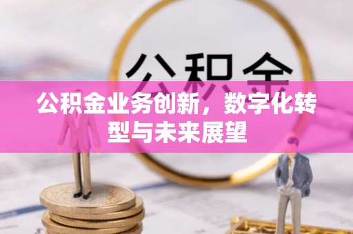 江城公积金业务创新，数字化转型与未来展望
