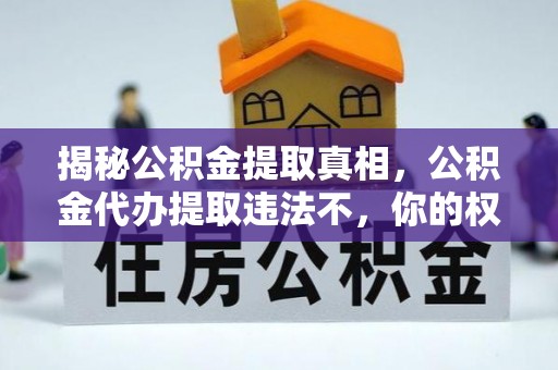 江城揭秘公积金提取真相，公积金代办提取违法不，你的权益如何保障？