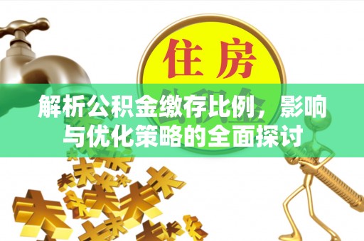 江城解析公积金缴存比例，影响与优化策略的全面探讨