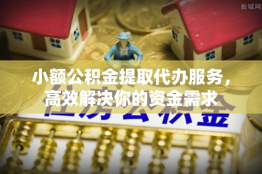 江城小额公积金提取代办服务，高效解决你的资金需求