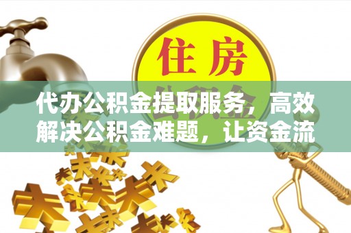 江城代办公积金提取服务，高效解决公积金难题，让资金流动更自由