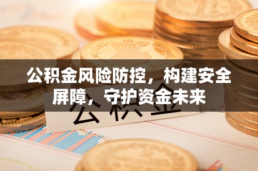 江城公积金风险防控，构建安全屏障，守护资金未来